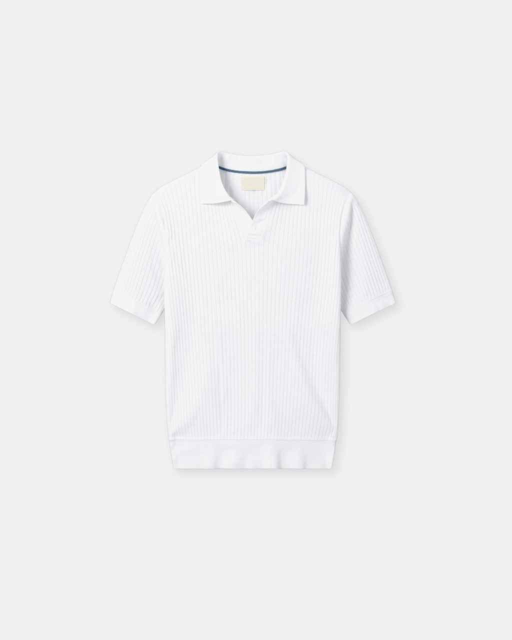 Slim Fit Polo Shirt for Men with Open Collar – Modern Casual Style